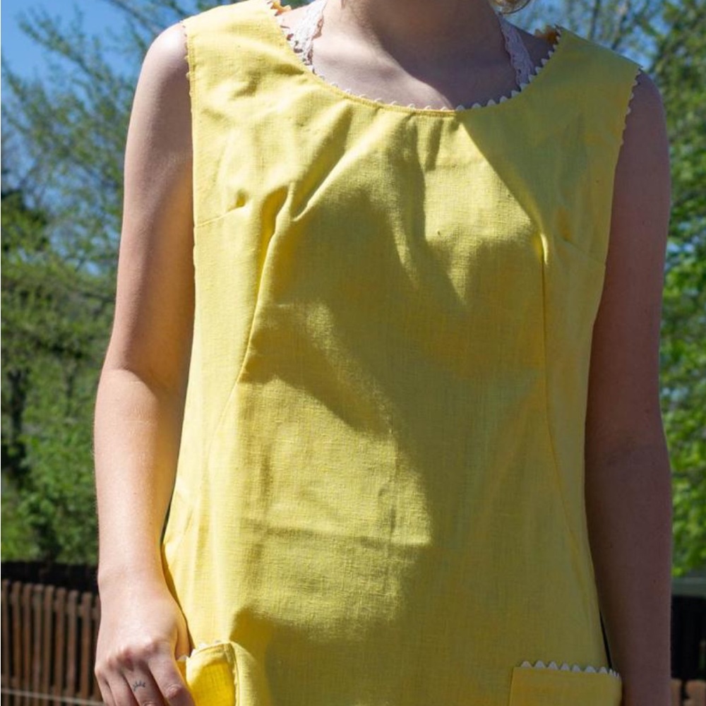 Vintage yellow dress
